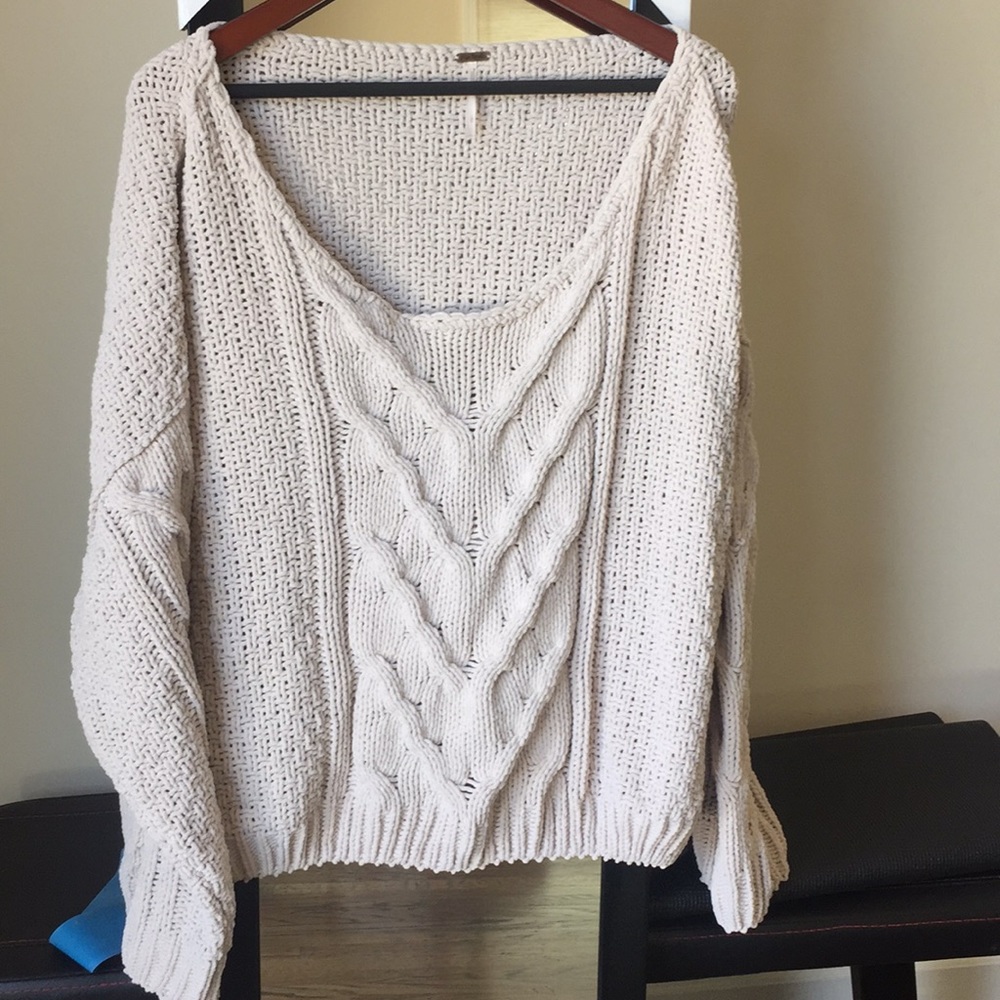 Free People chunky sweater